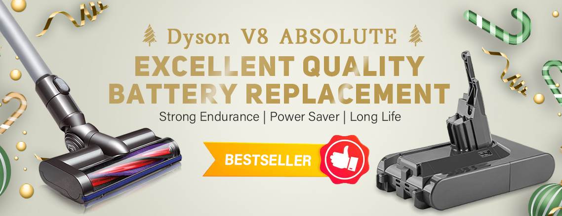 Dyson V8 ABSOLUTE Battery Replacement