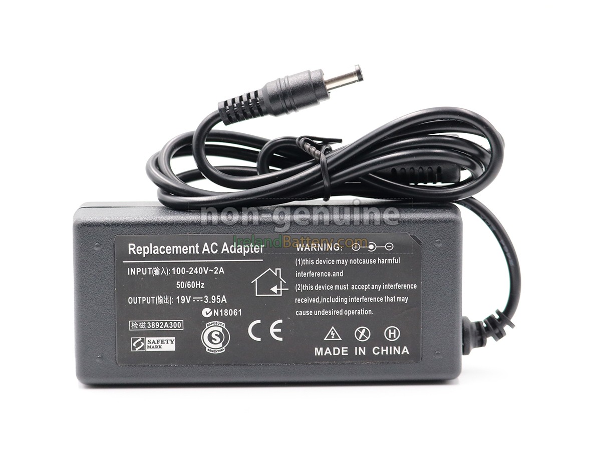 Replacement Toshiba 75W 19V 3.95A 5.5*2.5MM Adapter