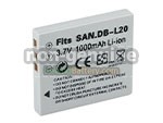 Battery for Sanyo Xacti DMX-CA6